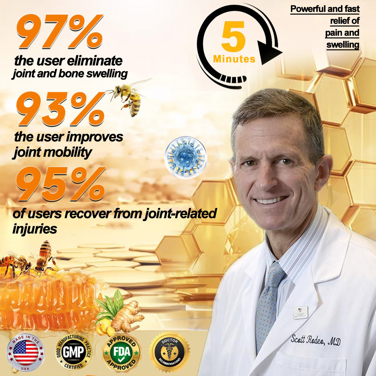 🎁Flash Sale - ODALIT™ Botulinum Toxin & Bee Venom Pain-Relief Bone Healing Cream