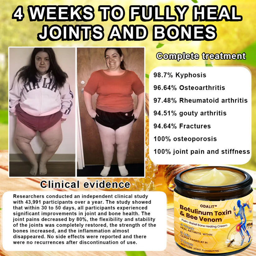 🎁Flash Sale - ODALIT™ Botulinum Toxin & Bee Venom Pain-Relief Bone Healing Cream