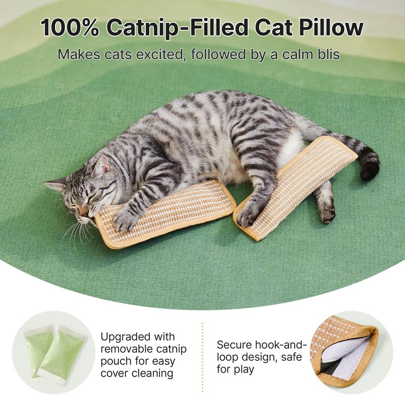 🐱 Interactive Catnip Chew Toy for Active Indoor Cats