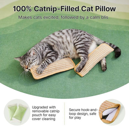 🐱 Interactive Catnip Chew Toy for Active Indoor Cats