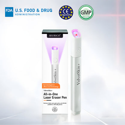 Seurico™ VelvetSkin+ All-in-One Laser Eraser Pen✨ | Safe & Easy At-Home Solution for Smooth, Spot-Free Skin 💆‍♀️🌟