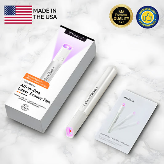 Seurico™ VelvetSkin+ All-in-One Laser Eraser Pen✨ | Safe & Easy At-Home Solution for Smooth, Spot-Free Skin 💆‍♀️🌟