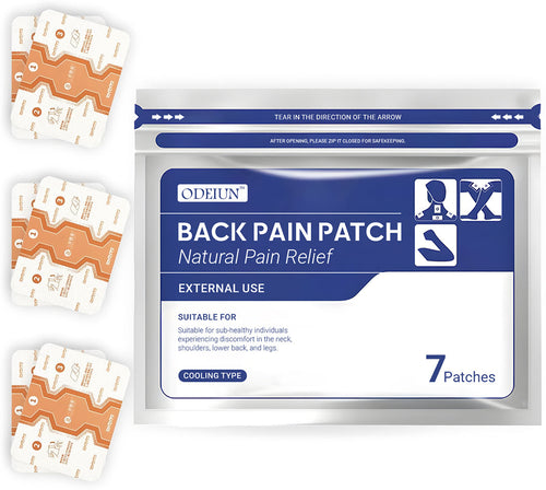 🔥ODEIUN™ Back Pain Patch Natural Pain Relief Patches 🌿 | Soothe Back, Knee, Neck & Joint Pain Instantly!💪