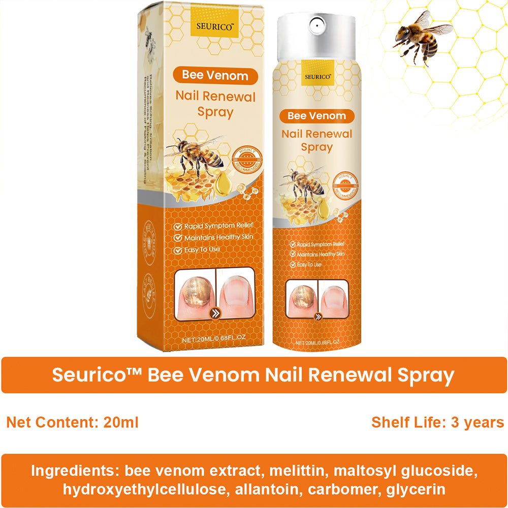 Seurico™ Nail Renewal Spray – AAD-Certified Formula with Healing Bee Venom