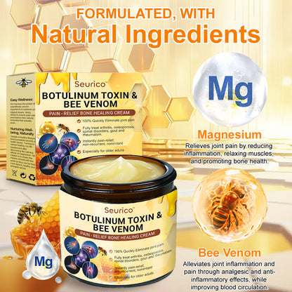 🎁Flash Sale - Seurico™ Botulinum Toxin & Bee Venom Pain-Relief Bone Healing Cream