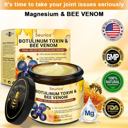 🎁Flash Sale - Seurico™ Botulinum Toxin & Bee Venom Pain-Relief Bone Healing Cream