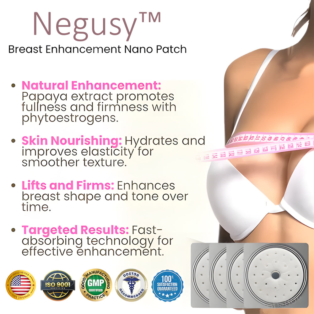 Negusy™ Breast Enhancement Nano Patch — Naturally Firm & Restore Youthful Curves