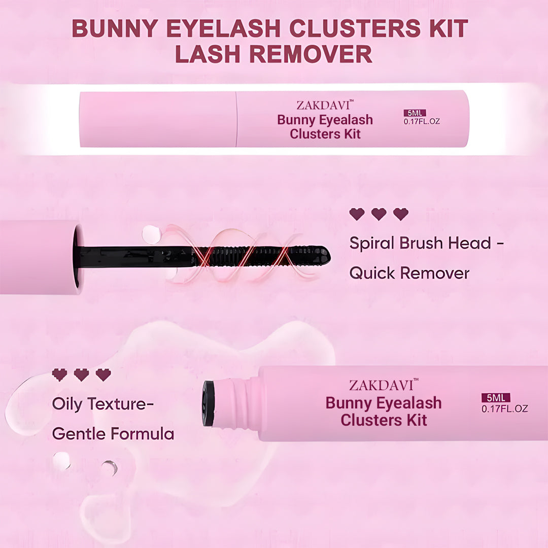 🐰ZAKDAVI™ Bunny Lash Clusters Kit ✨ Seamless Lifted Eyes in Minutes