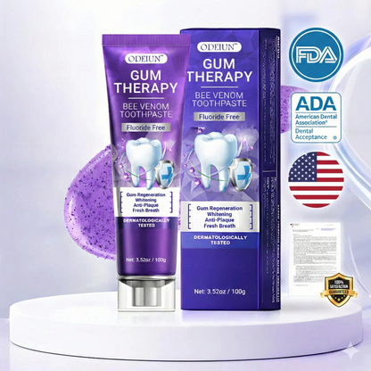 ODEIUN™ Bee Venom Toothpaste | Regrow Gums, Stop Sensitivity & Remove Tartar Naturally.