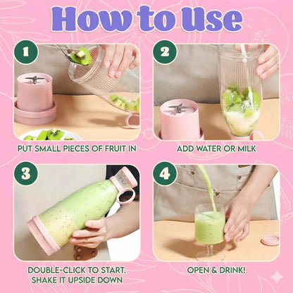 Bestseller Portable Juicer | Fresh Juice Anytime, Anywhere