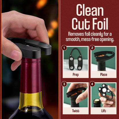 🔥Air Pump Cork Remover Wine Bottle Opener Set
