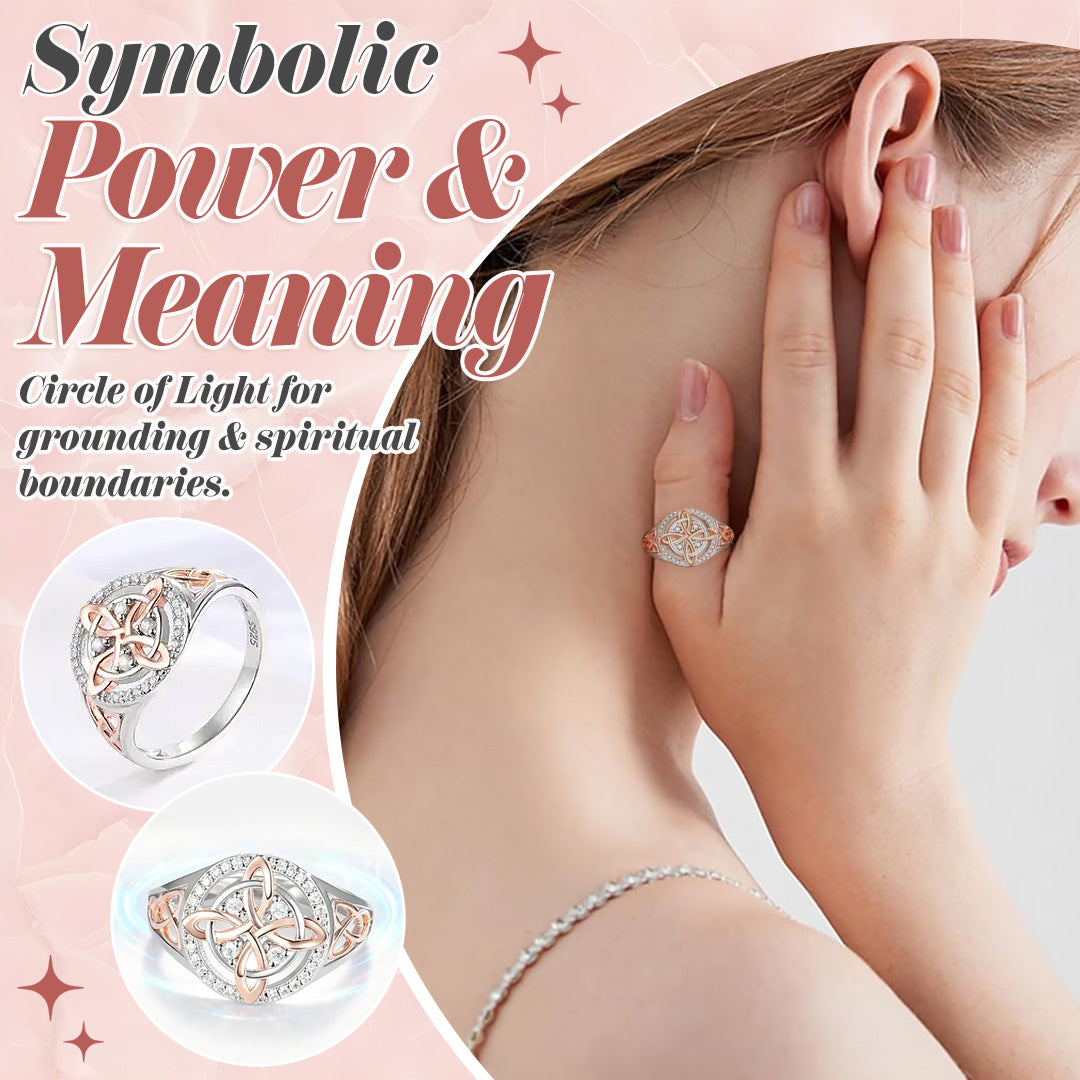 🔥Last Day 50% OFF - 🔮Handmade Witch’s Return-Knot Protection Ring✨