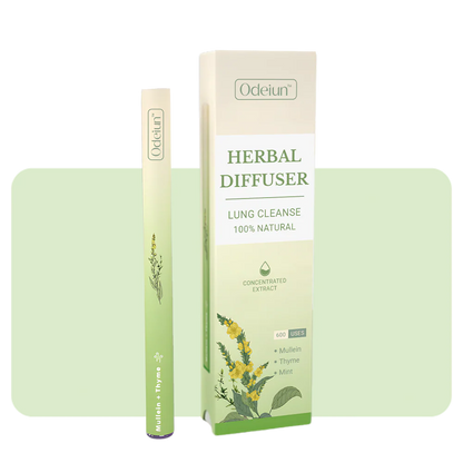 ODEIUN™ Herbal Lung Detox Diffuser – Clears Mucus, Relieves Cough, and Restores Easy Breathing