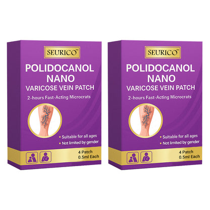 ✅Seurico™ Polidocanol Nano Varicose Vein Patch Recommended by the Society for Vascular Surgery