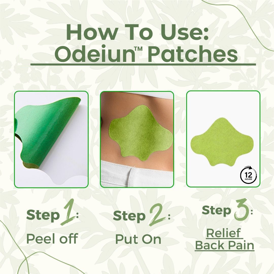 ODEIUN™ - Natural Back Pain Patches