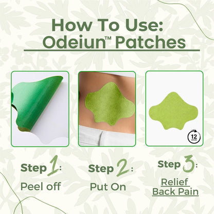 ODEIUN™ - Natural Back Pain Patches