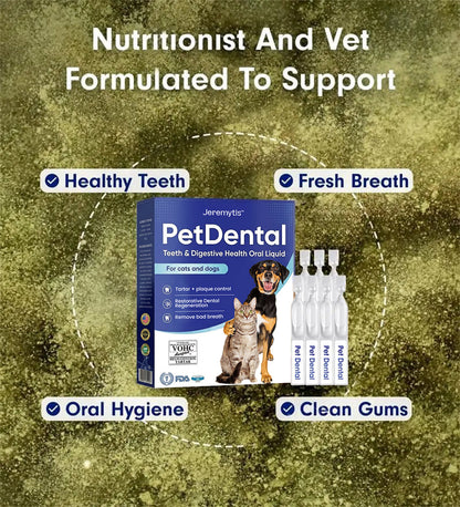 🐾 JEREMYTIS™ Pet Dental Oral Liquid – Fresh Breath & Tartar Care 🦷✨