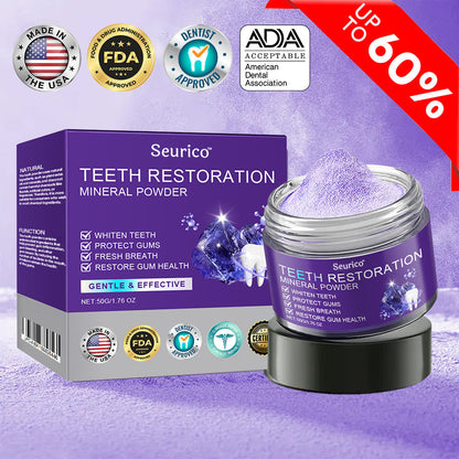 TeethRestoration Mineral Powder🦷(ADA recommended) 🎁Flash Sale - Don’t Miss Out