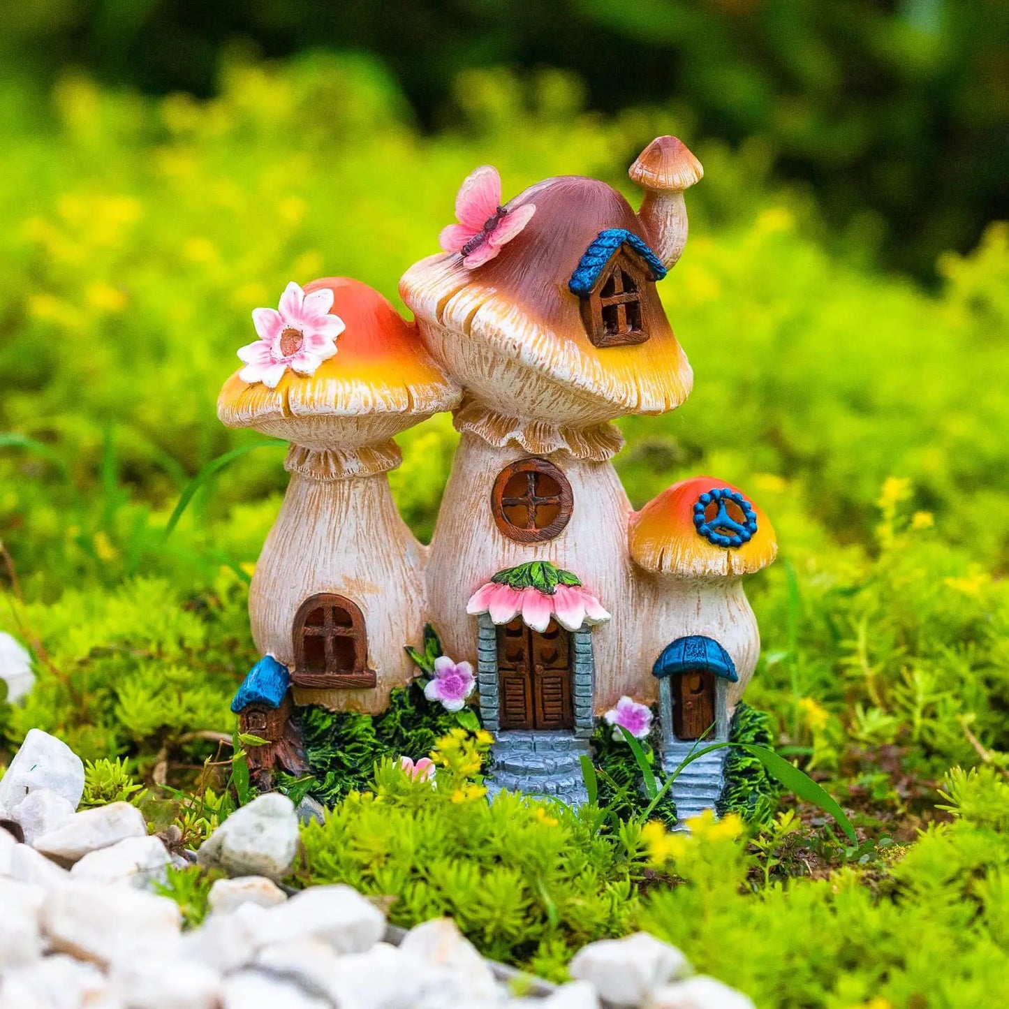Solar Fairy House Decoration