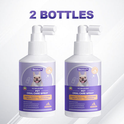 🔥Seurico™ Teeth Cleaning Spray with Oral Probiotics for Dogs & Cats