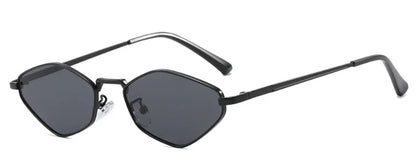 Trendy Polygonal Small Sunglasses