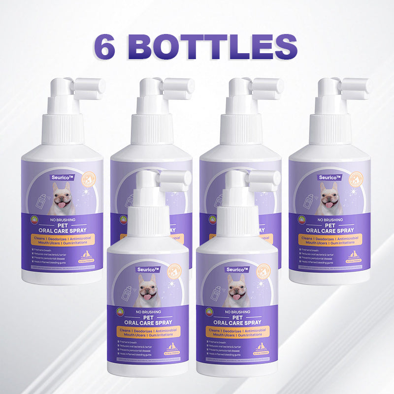 🔥Seurico™ Teeth Cleaning Spray with Oral Probiotics for Dogs & Cats