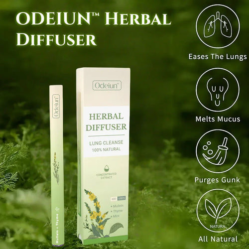 ODEIUN™ Herbal Aroma Diffuser  – Breathe Easy, Calm Your Mind