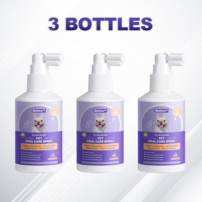 🔥Seurico™ Teeth Cleaning Spray with Oral Probiotics for Dogs & Cats