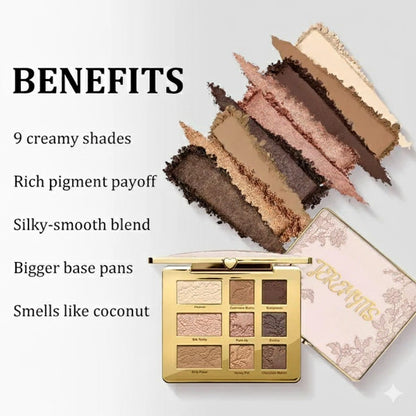 JEREMYTISåä? Natural Eye Shadow Palette±¿? Multi-Color Matte & Shimmer Set «¡œp