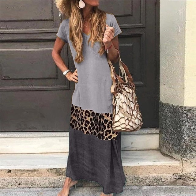 Beach Summer Dress Fashion Casual Women Dress Long Sleeve & Short For Choice