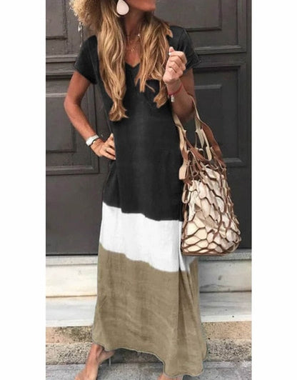 Beach Summer Dress Fashion Casual Women Dress Long Sleeve & Short For Choice