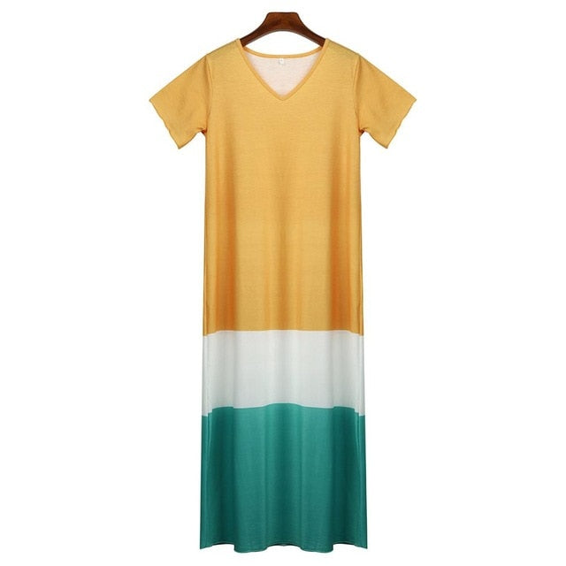 Beach Summer Dress Fashion Casual Women Dress Long Sleeve & Short For Choice