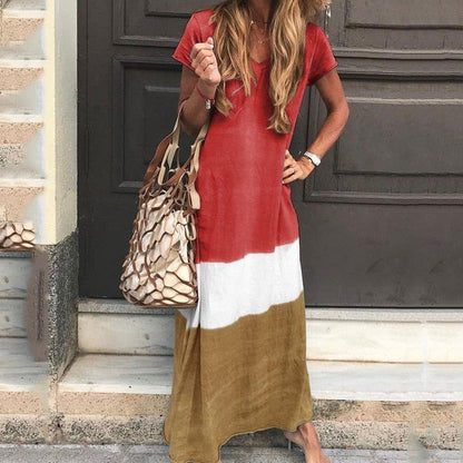 Beach Summer Dress Fashion Casual Women Dress Long Sleeve & Short For Choice