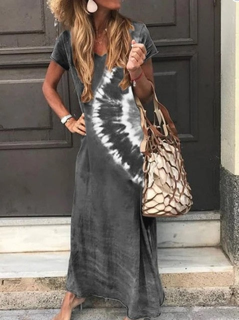 Beach Summer Dress Fashion Casual Women Dress Long Sleeve & Short For Choice